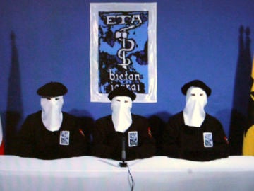 Imagen del vídeo del comunicado de ETA Imagen del vídeo del comunicado de ETA