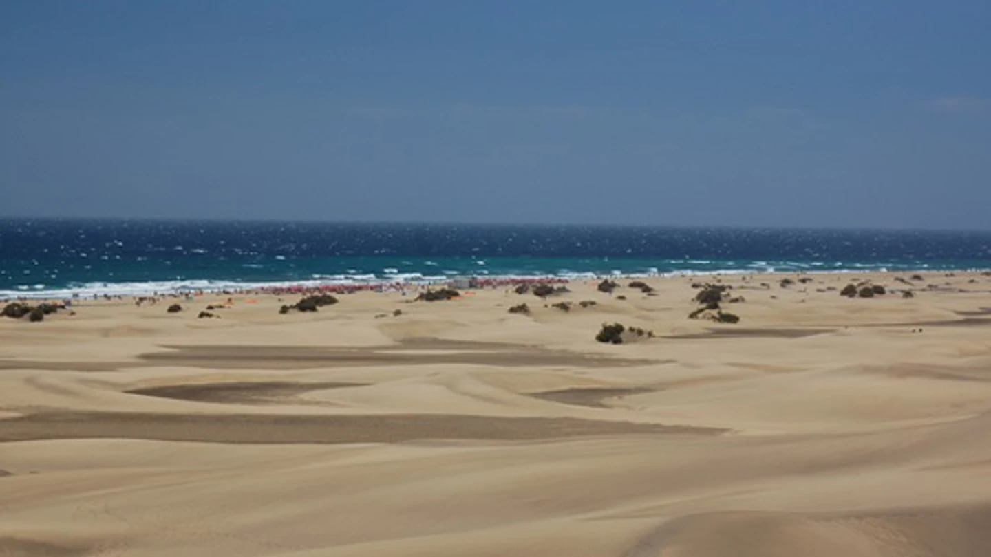 La Playa del Inglés en Gran Canaria La Playa del Inglés en Gran Canaria
