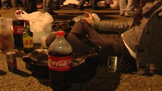 Menores de botellón Menores de botellón