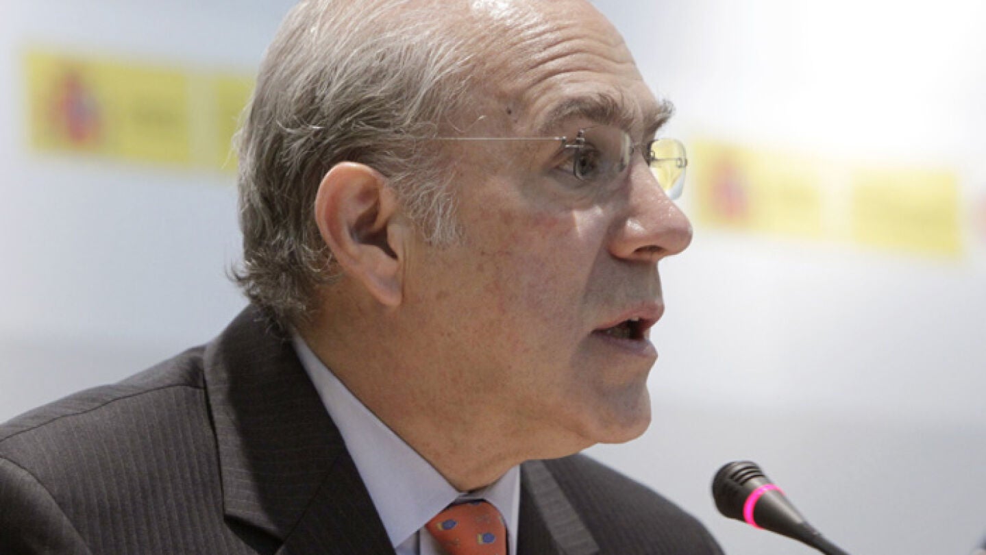 El secretario general de la OCDE, &Aacute;ngel Gurr&iacute;a. 