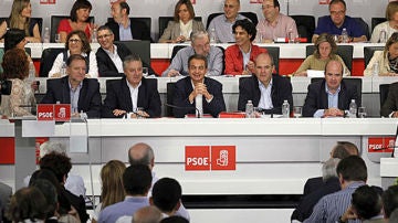 Comité Federal del PSOE en Ferraz