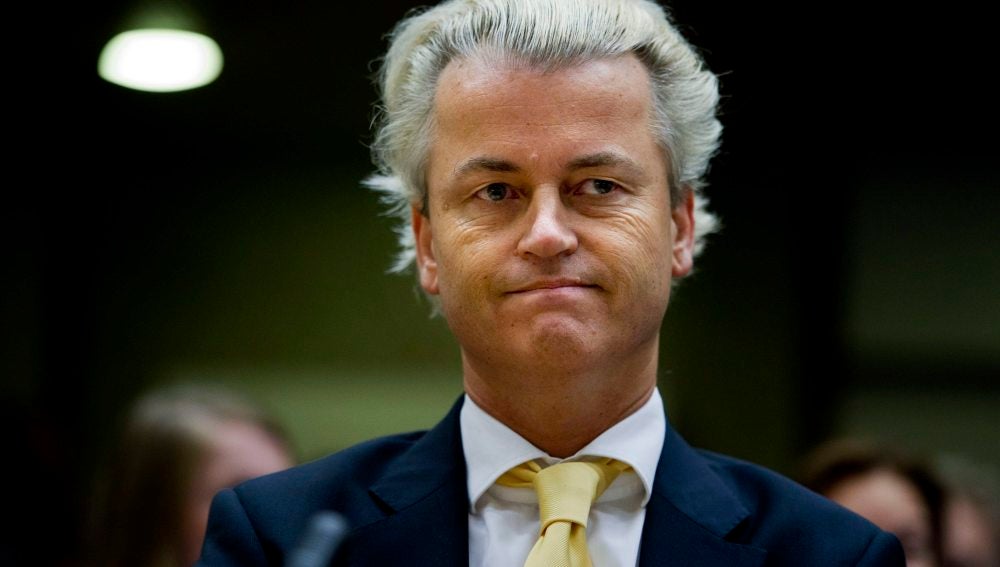 El líder ultraderechista Geert Wilders 