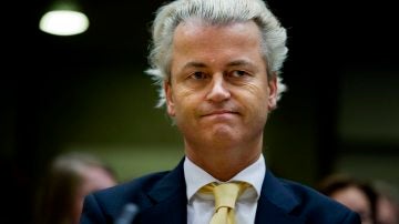 El líder ultraderechista Geert Wilders 