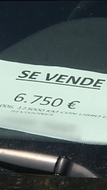 Compra venta de coches de segunda mano en plena vía pública