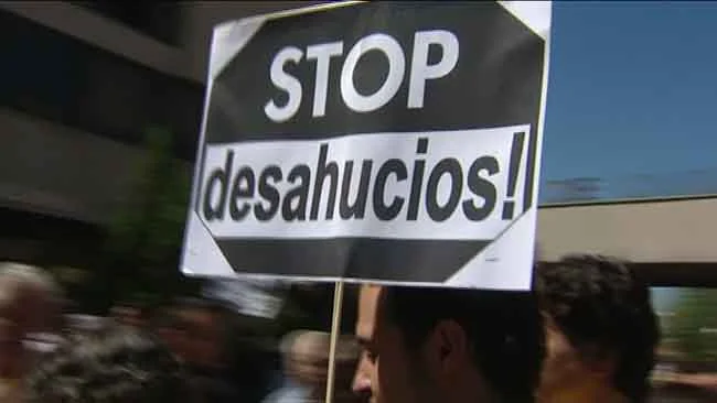 La plataforma 15-M contra deshaucios