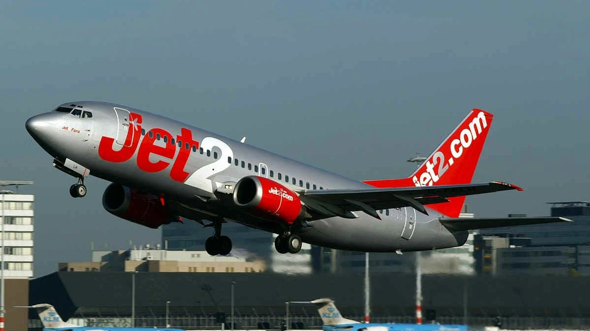 Un avión de la compañía Jet2