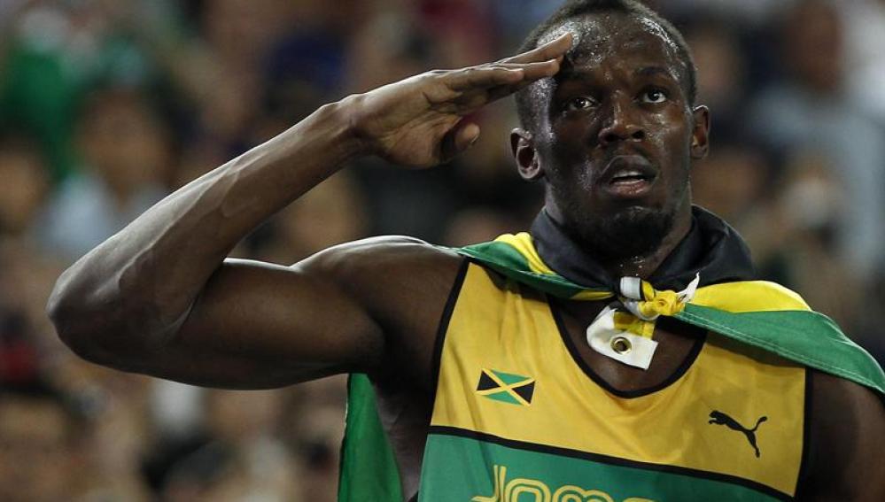 El atleta Usain Bolt