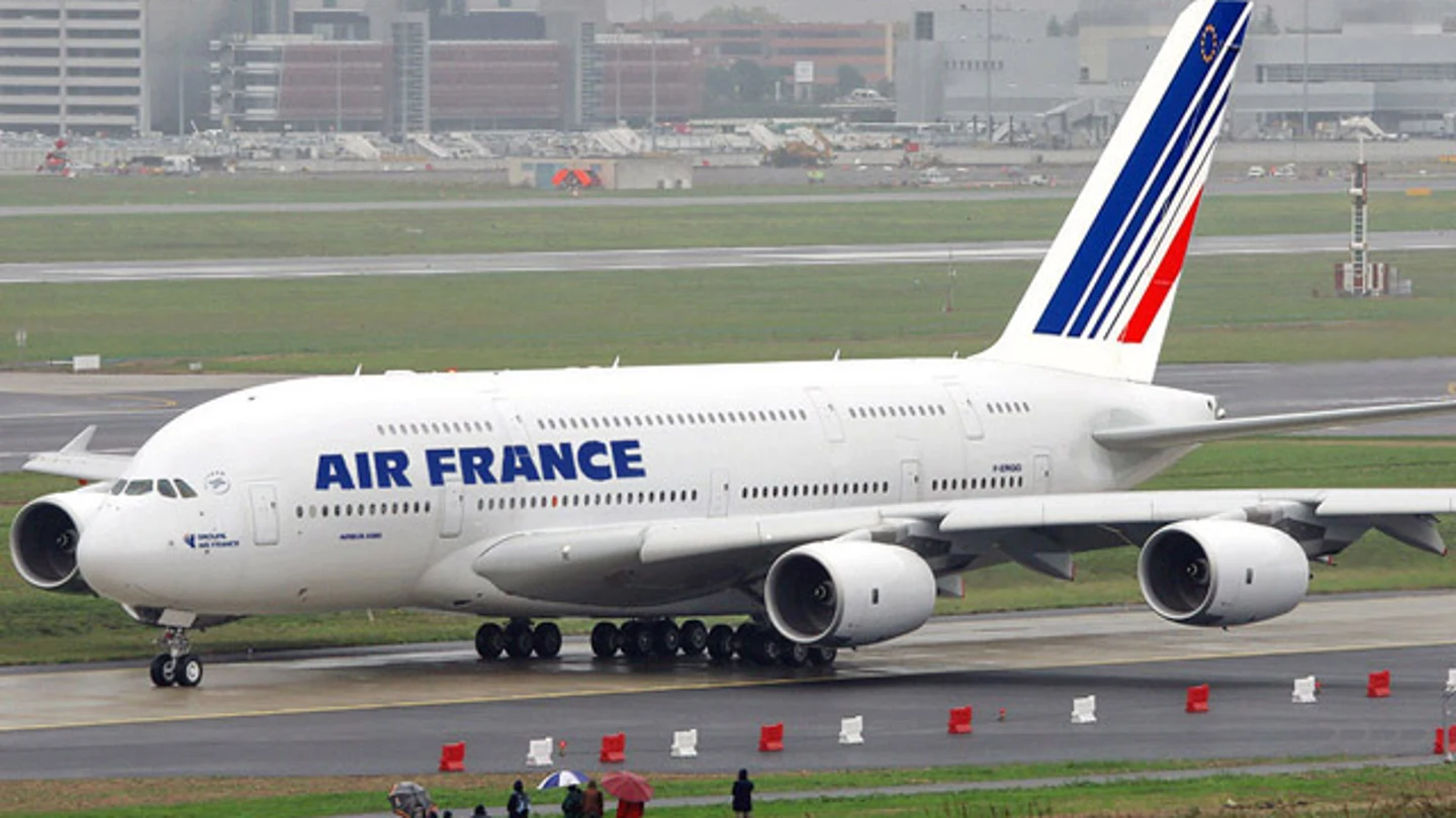 Airbus A340 de Air France. Airbus A340 de Air France.