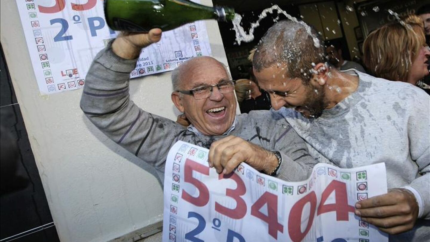 Celebraci&oacute;n de los premios de Loter&iacute;a
