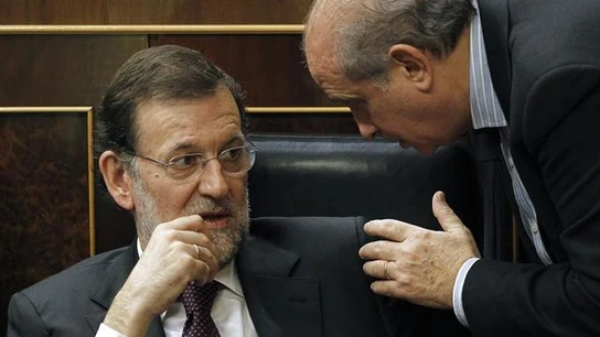 Mariano Rajoy y Luis de Guindos Mariano Rajoy y Luis de Guindos