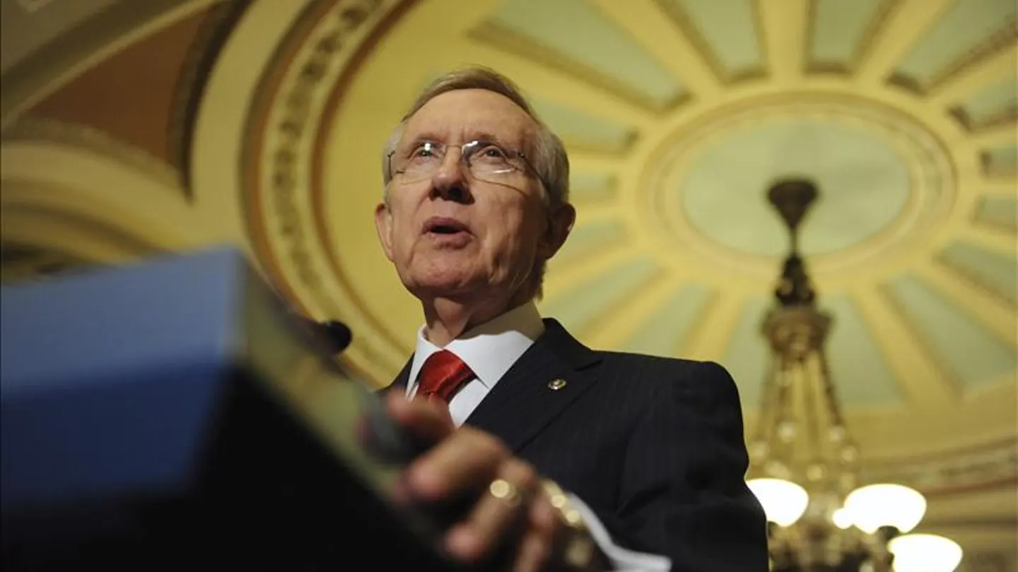 El líder de la mayoría demócrata en el Senado de EEUU, Harry Reid El líder de la mayoría demócrata en el Senado de EEUU, Harry Reid