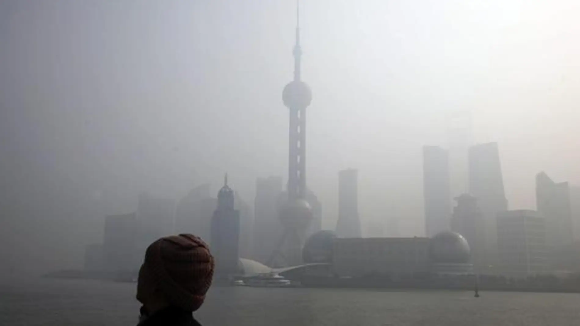 Alta contaminación en China