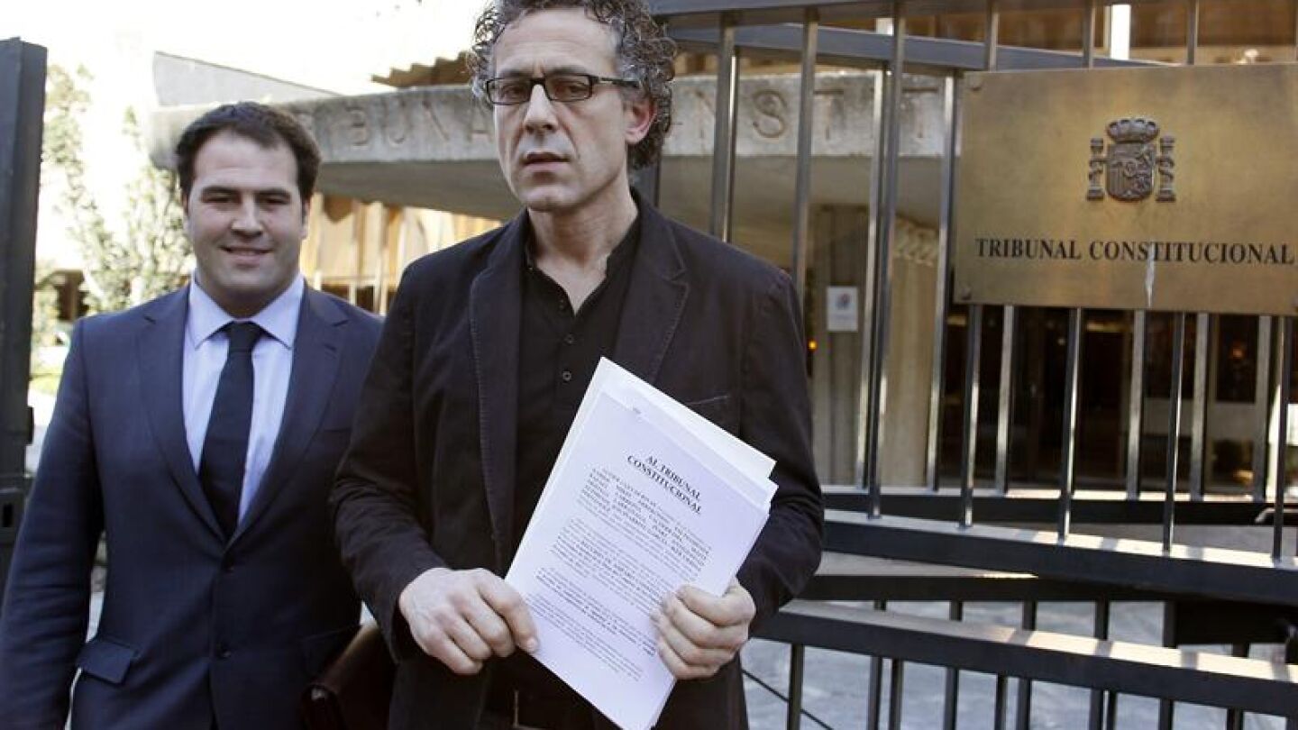 Los diputados de Amaiur Mikel Errecondo y Jon I&ntilde;arritu