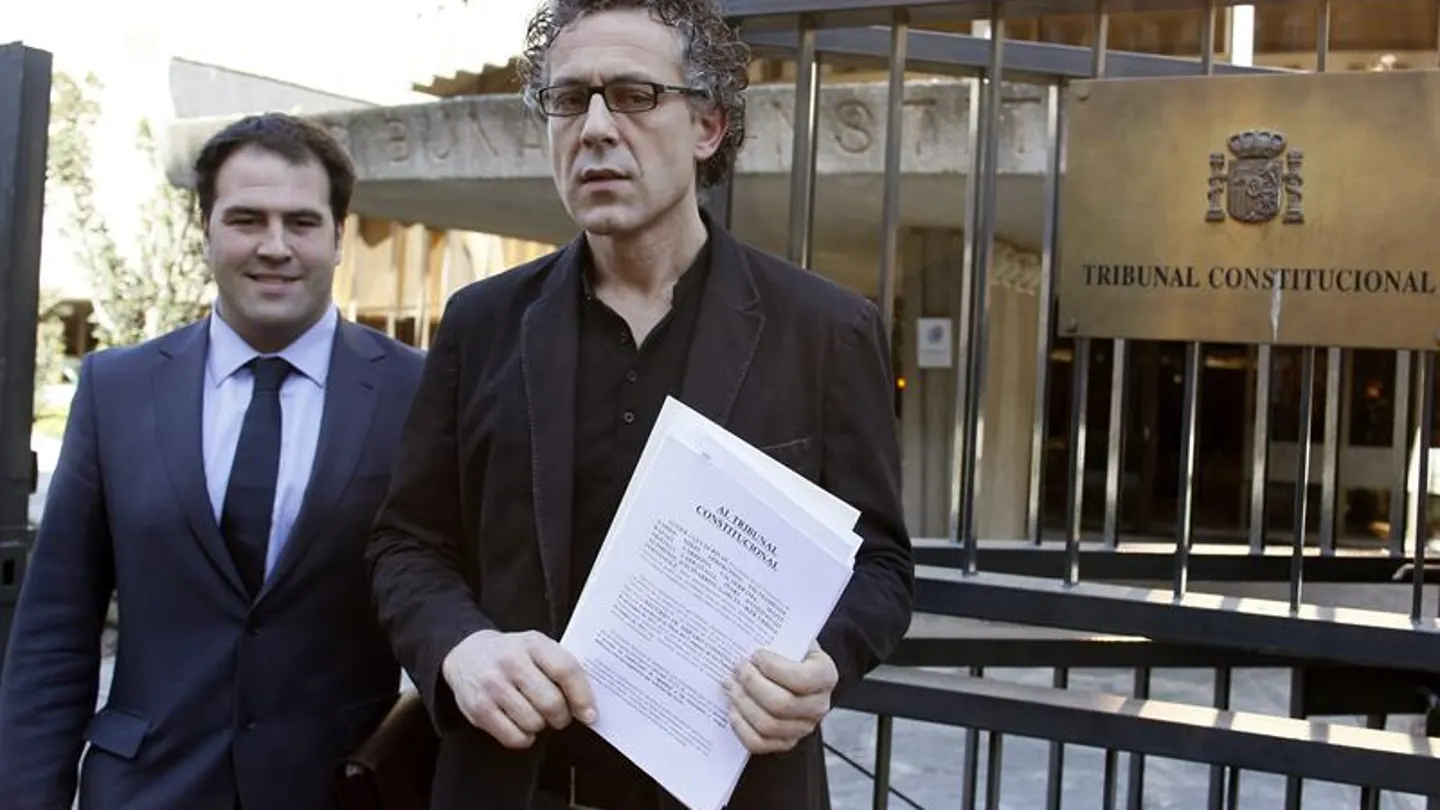 Los diputados de Amaiur Mikel Errecondo y Jon Iñarritu Los diputados de Amaiur Mikel Errecondo y Jon Iñarritu