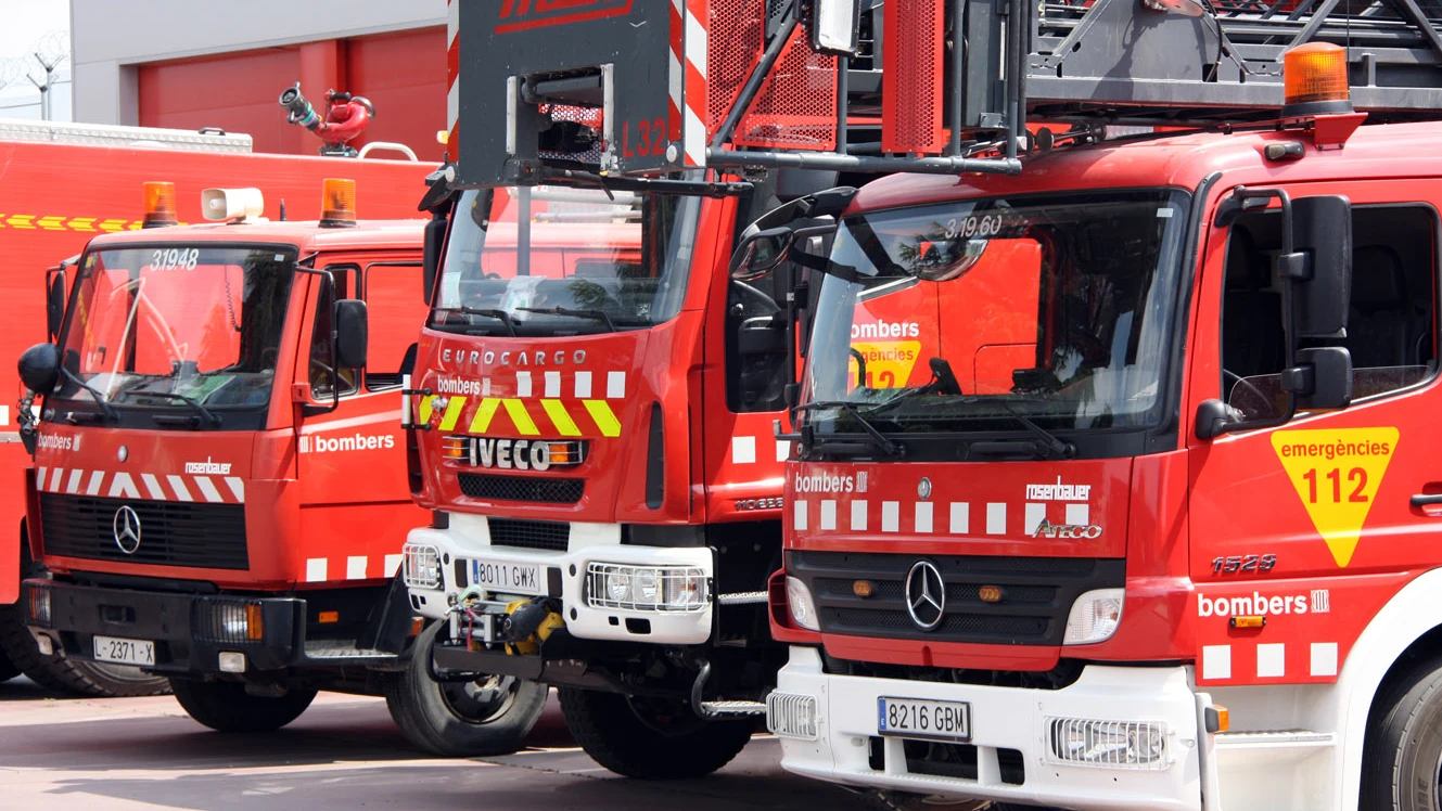 Coches de bomberos de Barcelona