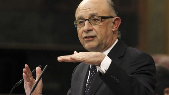 Crist&oacute;bal Montoro, ministro de Hacienda