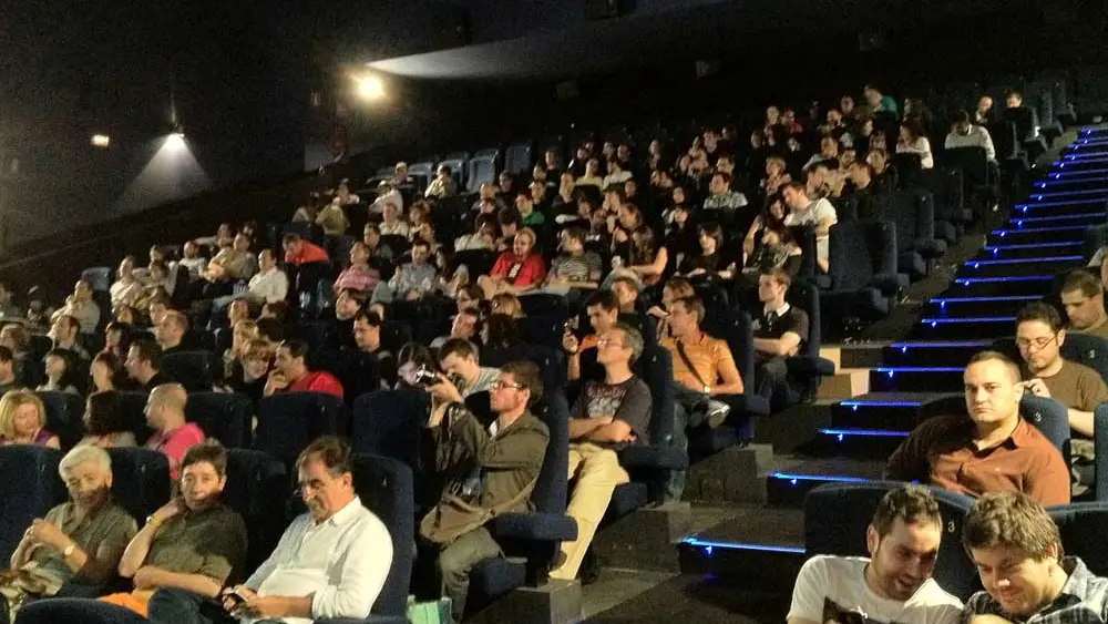 Asistentes a una sala de cine