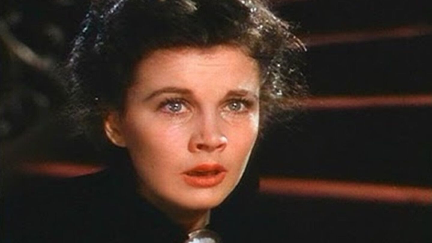 Vivien Leigh en "Lo que el viento se llev&oacute;"
