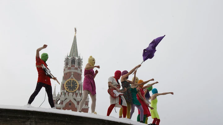 El grupo de punk Pussy Riot