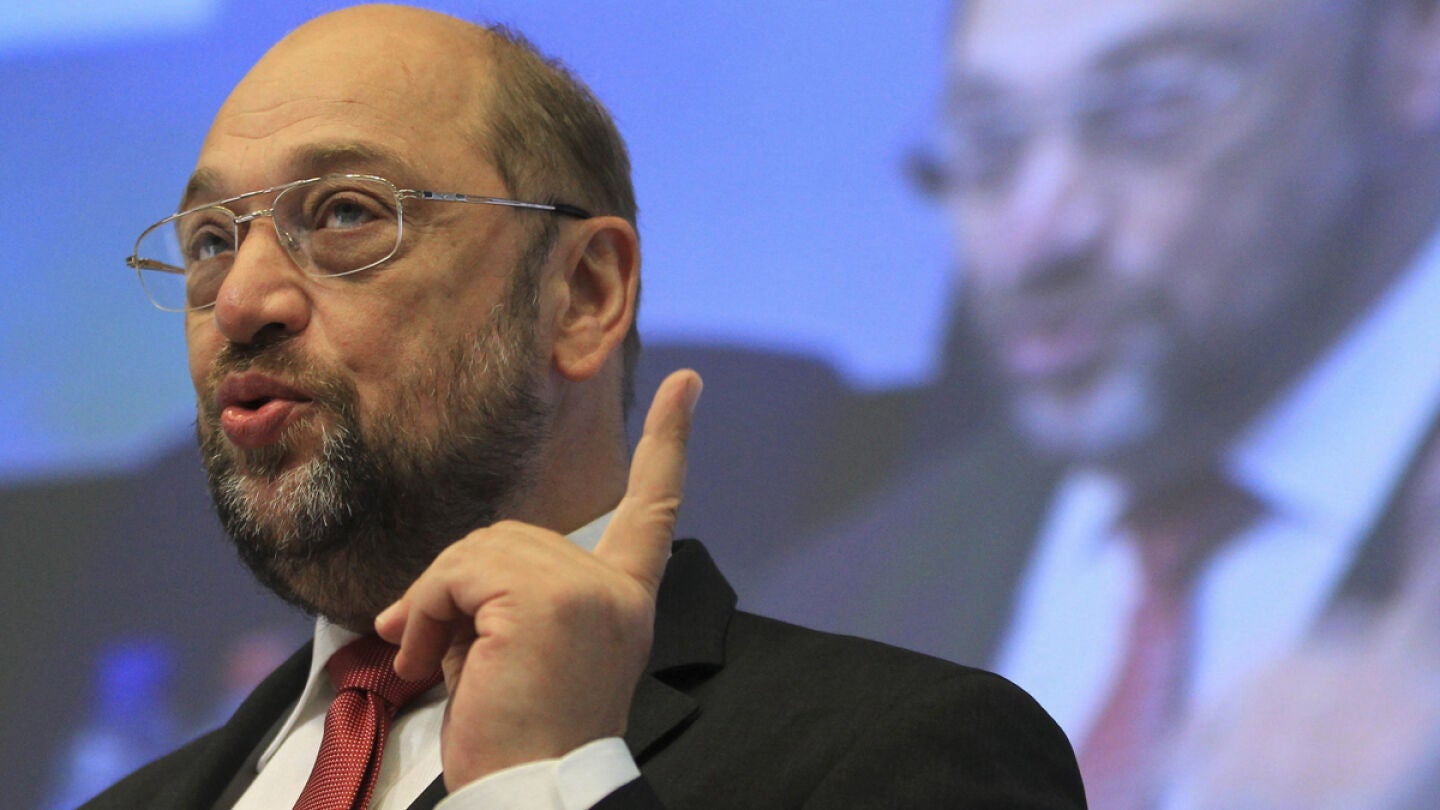 Martin Schulz, presidente del Parlamento Europeo