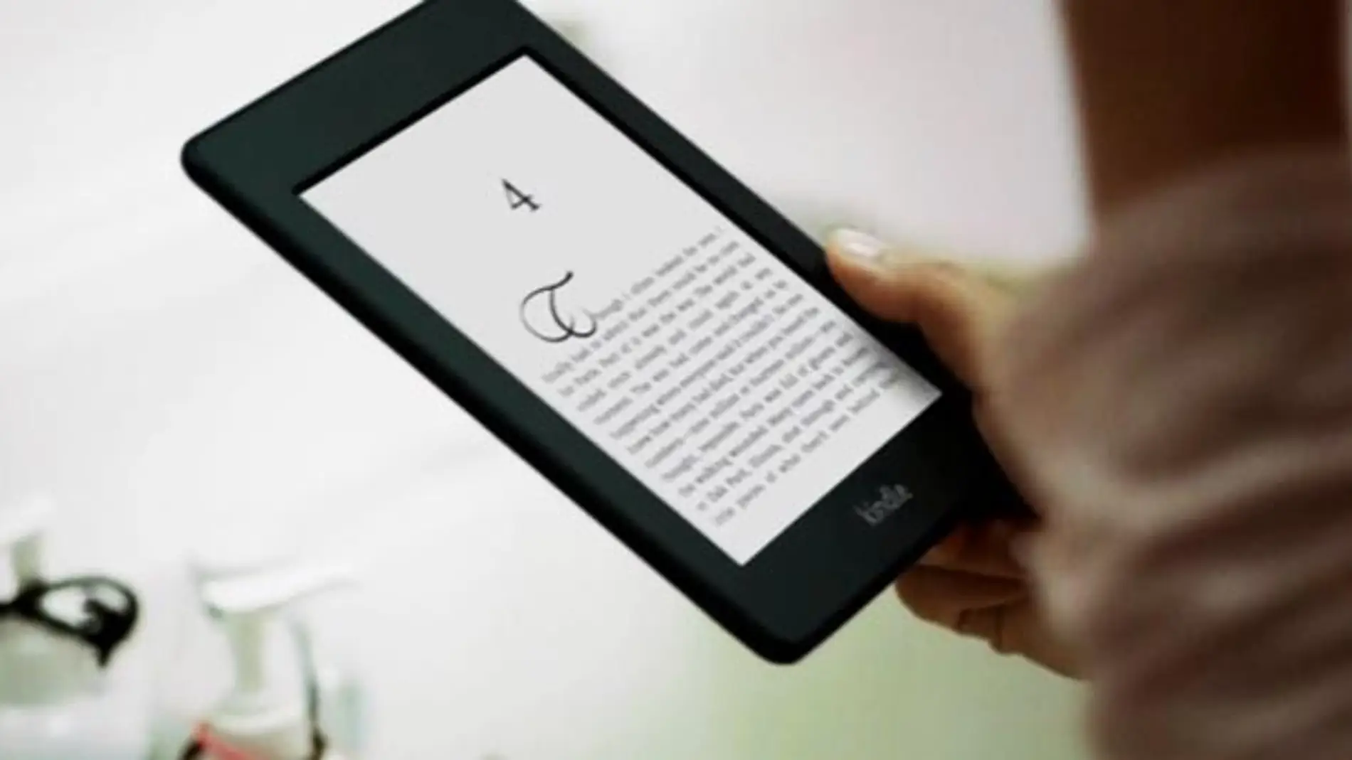 Dispositivo eReader de Amazon.