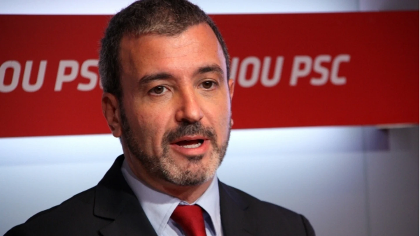 Jaume Collboni, portavoz del PSC Jaume Collboni, portavoz del PSC
