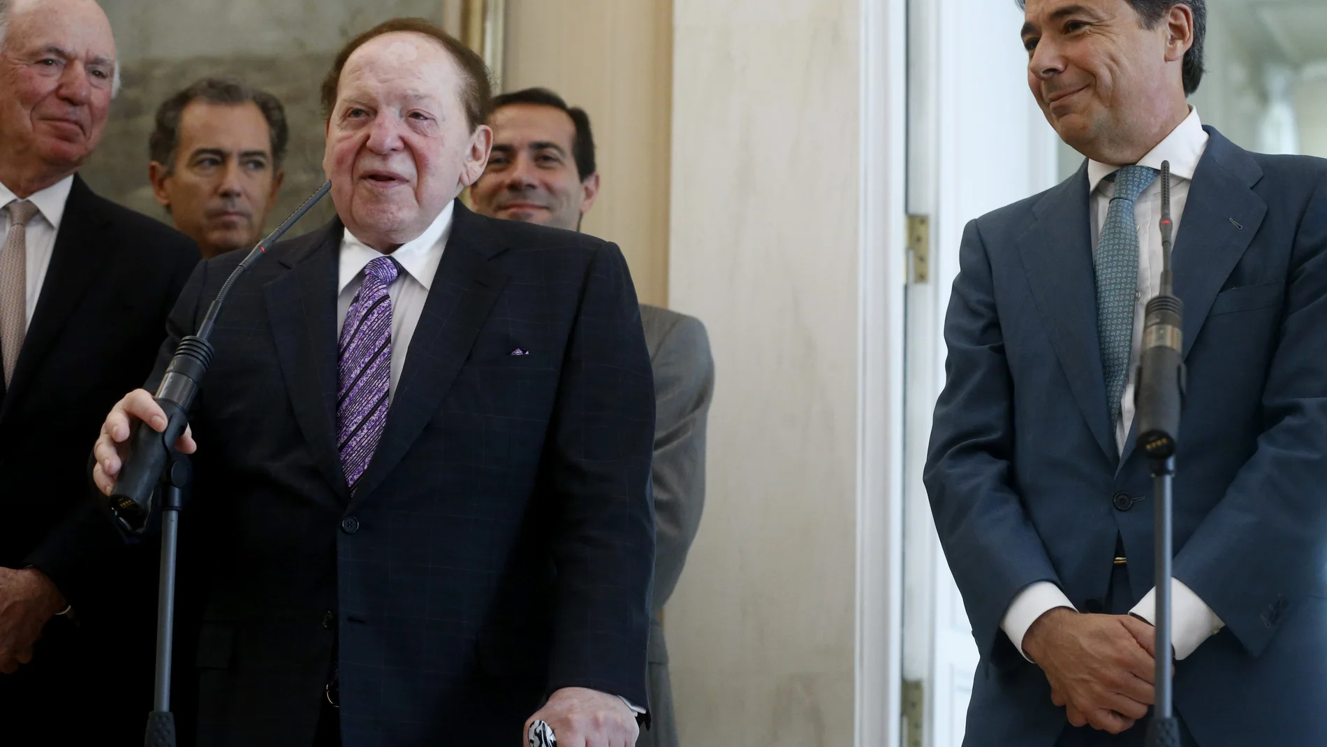 Sheldon Adelson e Ignacio González