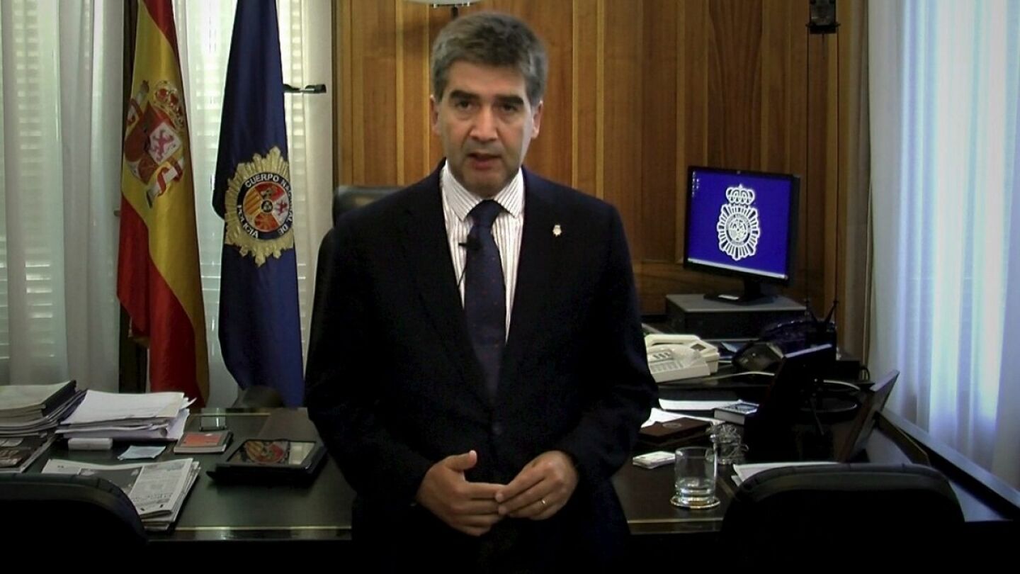El director general de las Polic&iacute;a, Ignacio Cosid&oacute;.