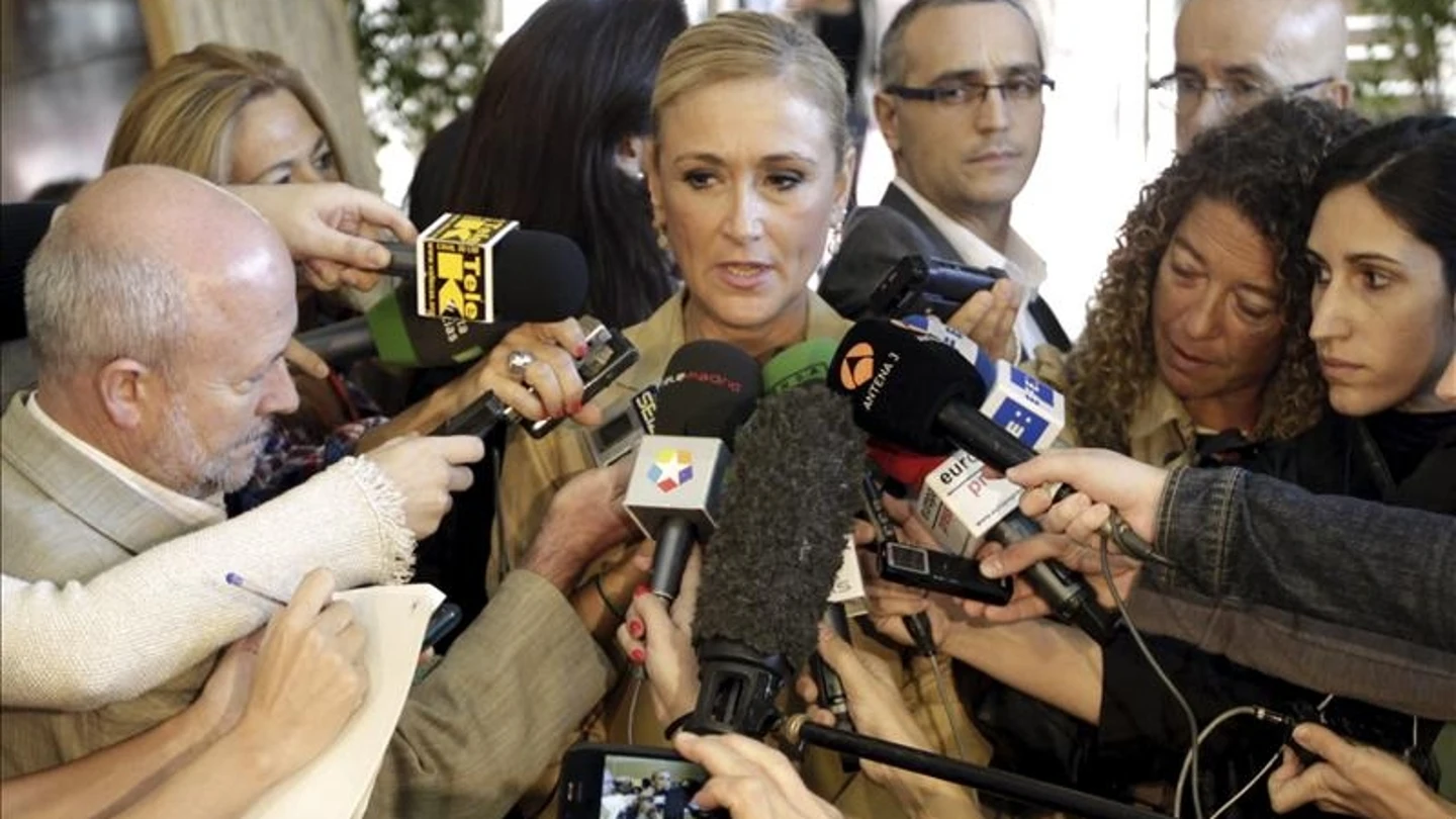 La delegada del Gobierno en Madrid, Cristina Cifuentes. La delegada del Gobierno en Madrid, Cristina Cifuentes.