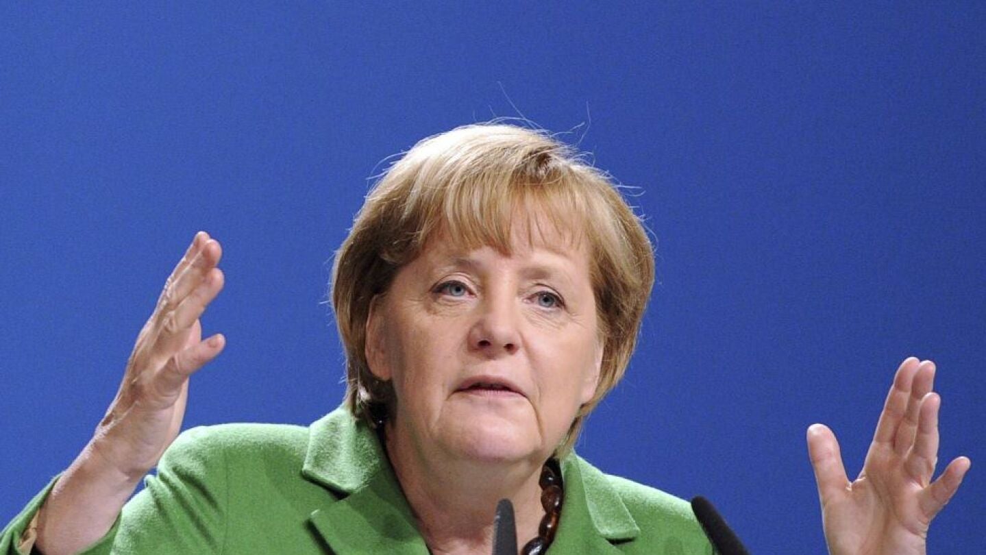 La Canciller alemana, &Aacute;ngela Merkel