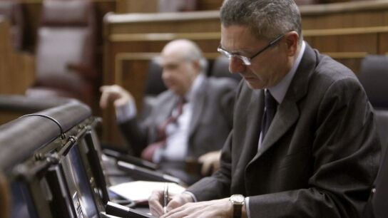 Gallard&oacute;n, ministro de Justicia, en el Congreso