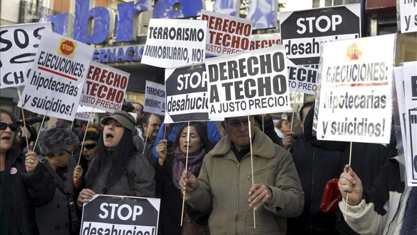 Manifestación contra los desahucios Manifestación contra los desahucios