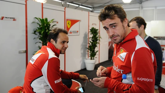 Alonso y Massa en Austin Alonso y Massa en Austin