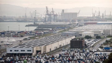 Imagen de archivo del puerto de Bilbao
