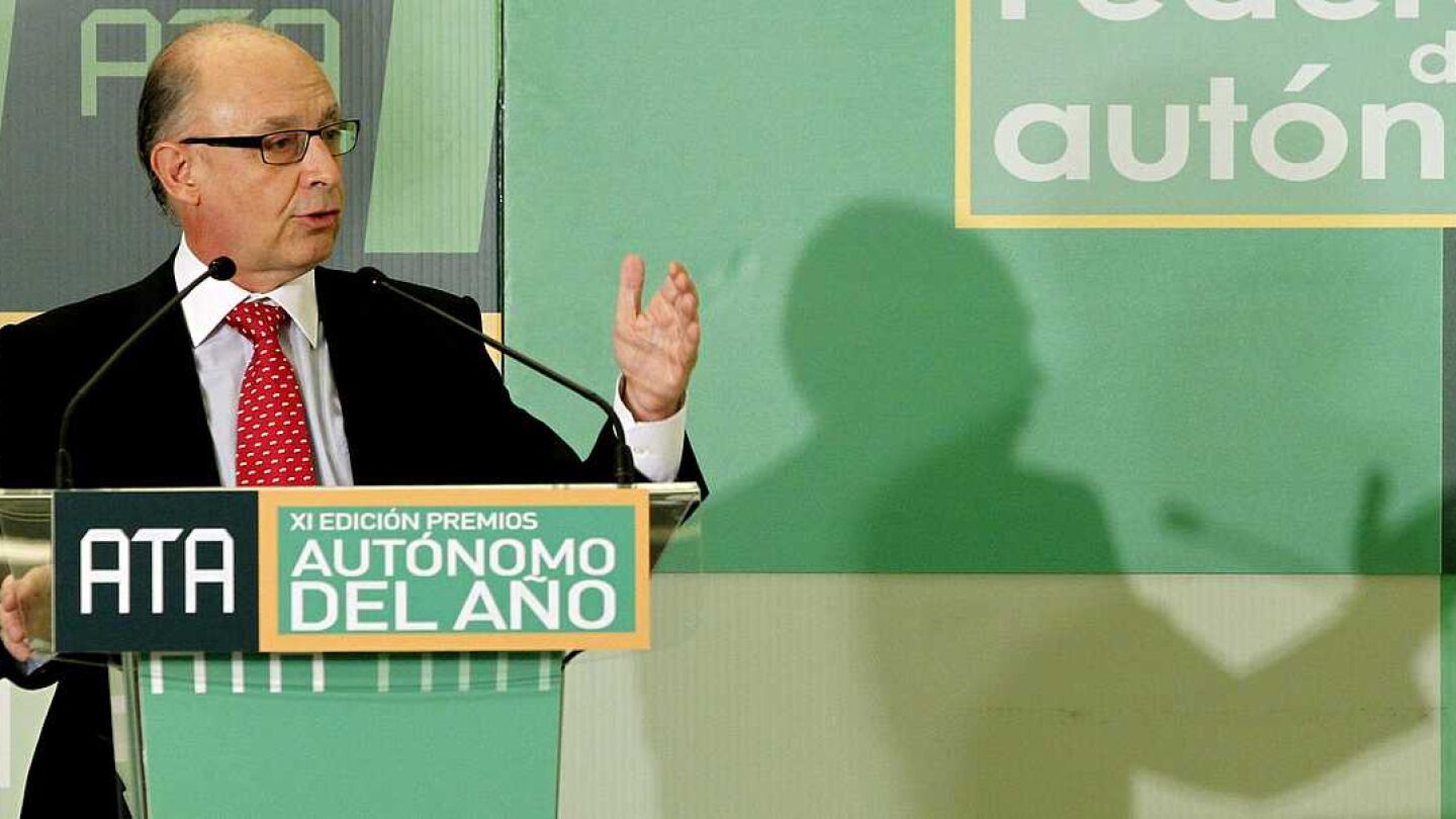 Crist&oacute;bal Montoro en los Premios Aut&oacute;nomos del A&ntilde;o