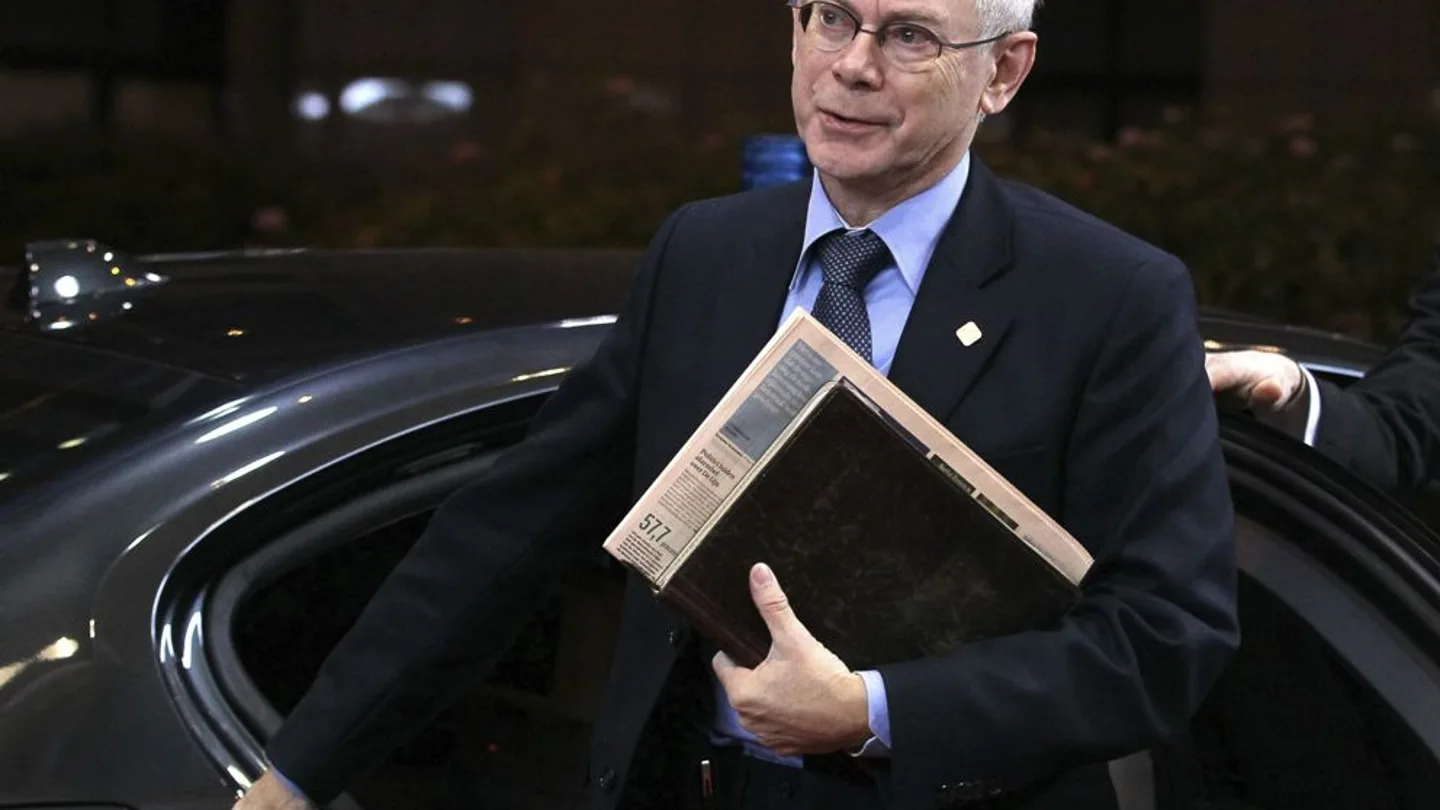El presidente del Consejo Europeo, Herman Van Rompuy El presidente del Consejo Europeo, Herman Van Rompuy