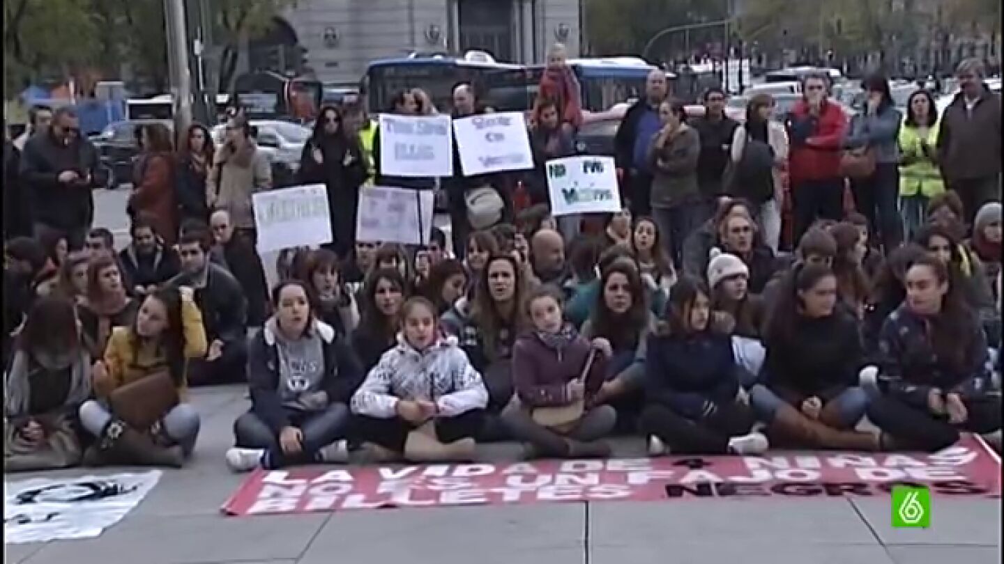Manifestaci&oacute;n Madrid Arena