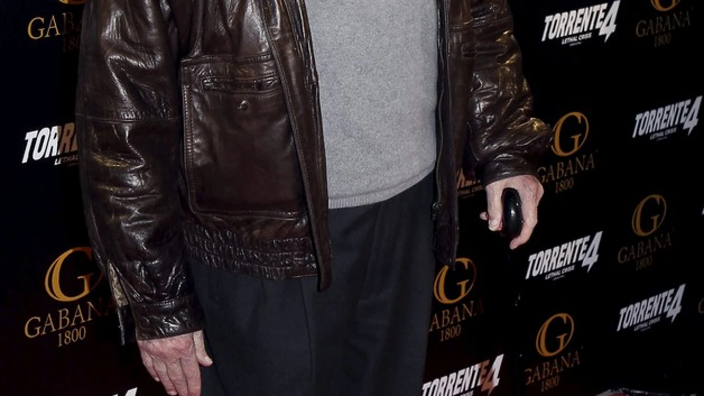 Tony Leblanc a su llegada al estreno de la película "Torrente 4" Tony Leblanc a su llegada al estreno de la película "Torrente 4"