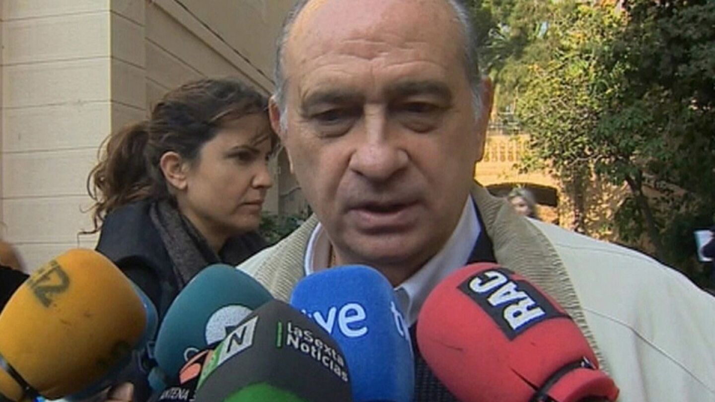 El ministro del Interior, Jorge Fern&aacute;ndez D&iacute;az