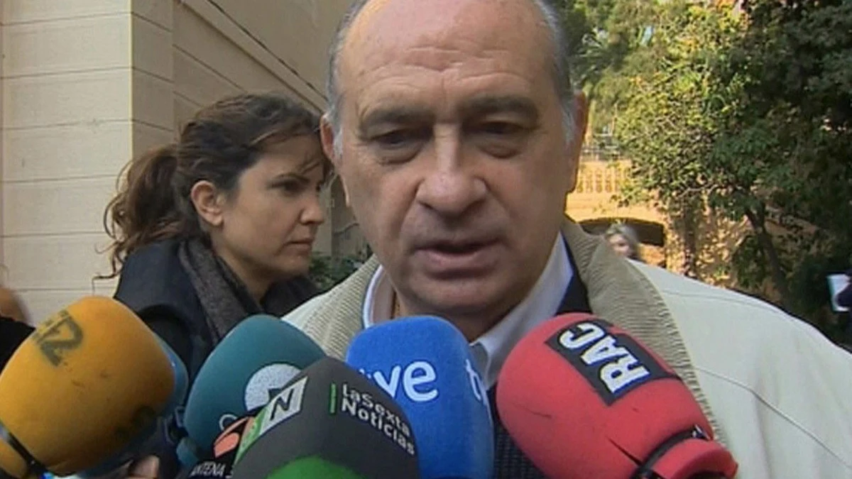 El ministro del Interior, Jorge Fernández Díaz