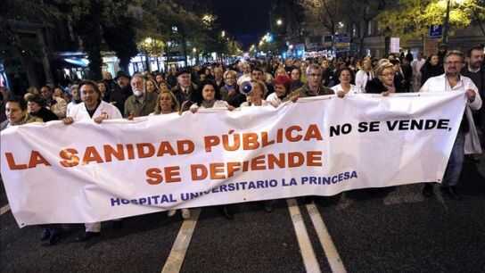 Huelga en sanidad contra los recortes 