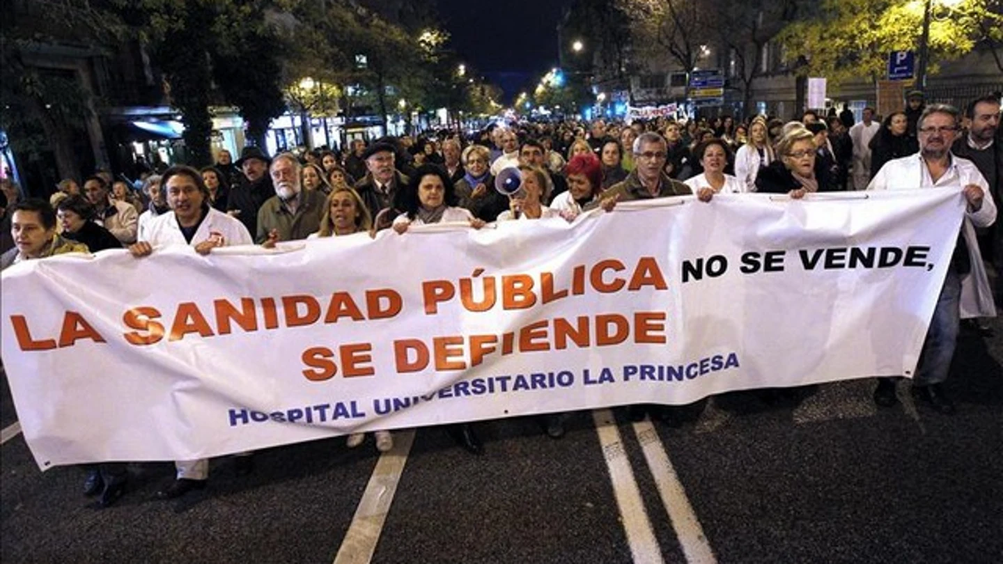 Huelga en sanidad contra los recortes Huelga en sanidad contra los recortes