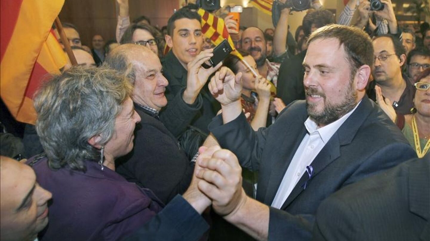 El candidato de Esquerra Republicana de Catalunya