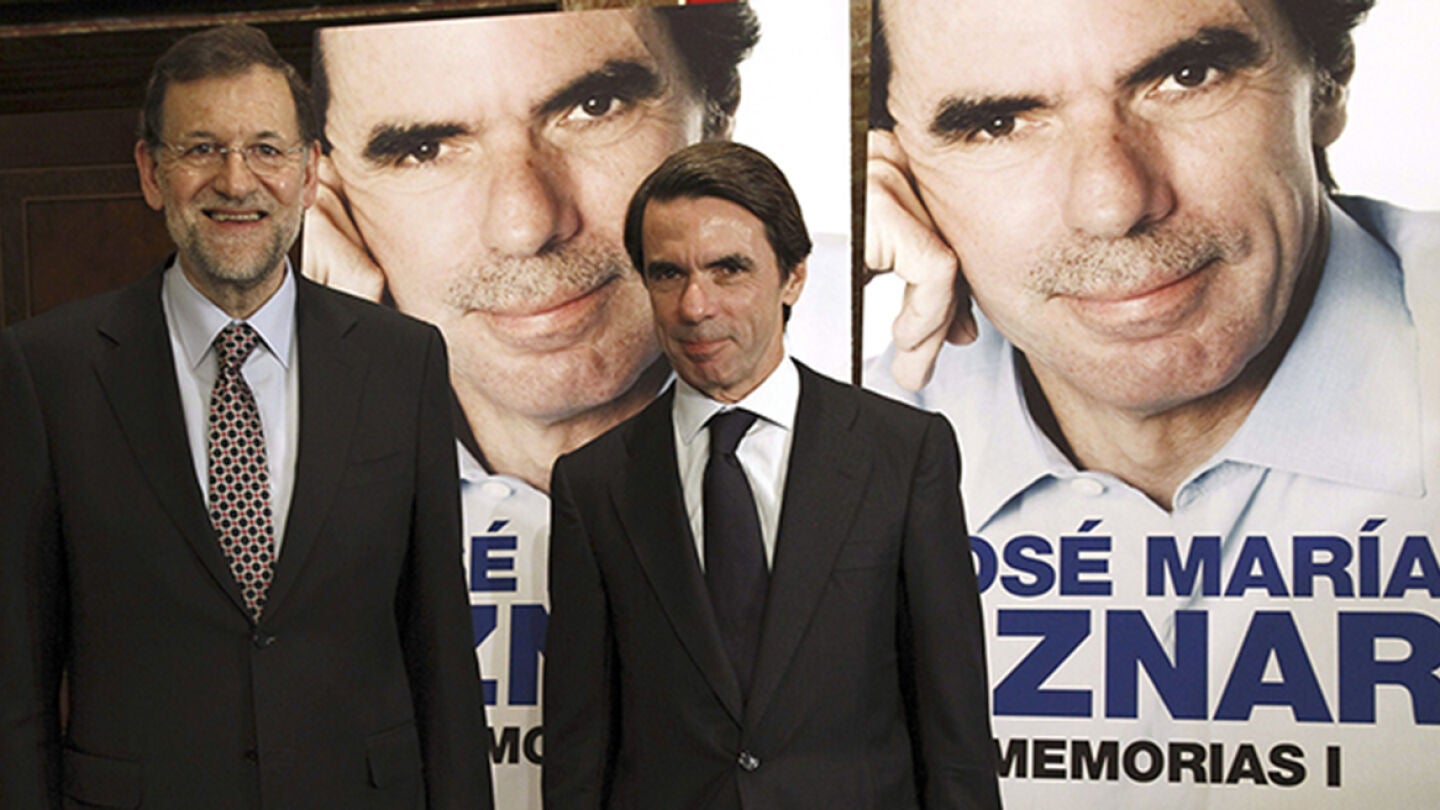 Aznar en la presentaci&oacute;n de su libro