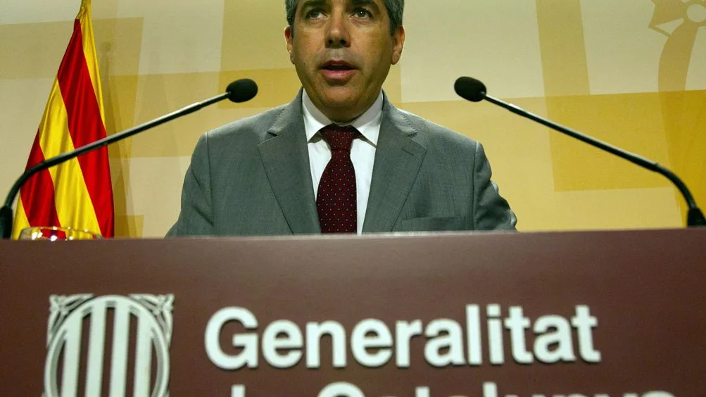 El portavoz en funciones del Govern, Francesc Homs El portavoz en funciones del Govern, Francesc Homs