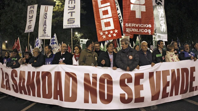 Marcha a favor de la Sanidad pública Marcha a favor de la Sanidad pública