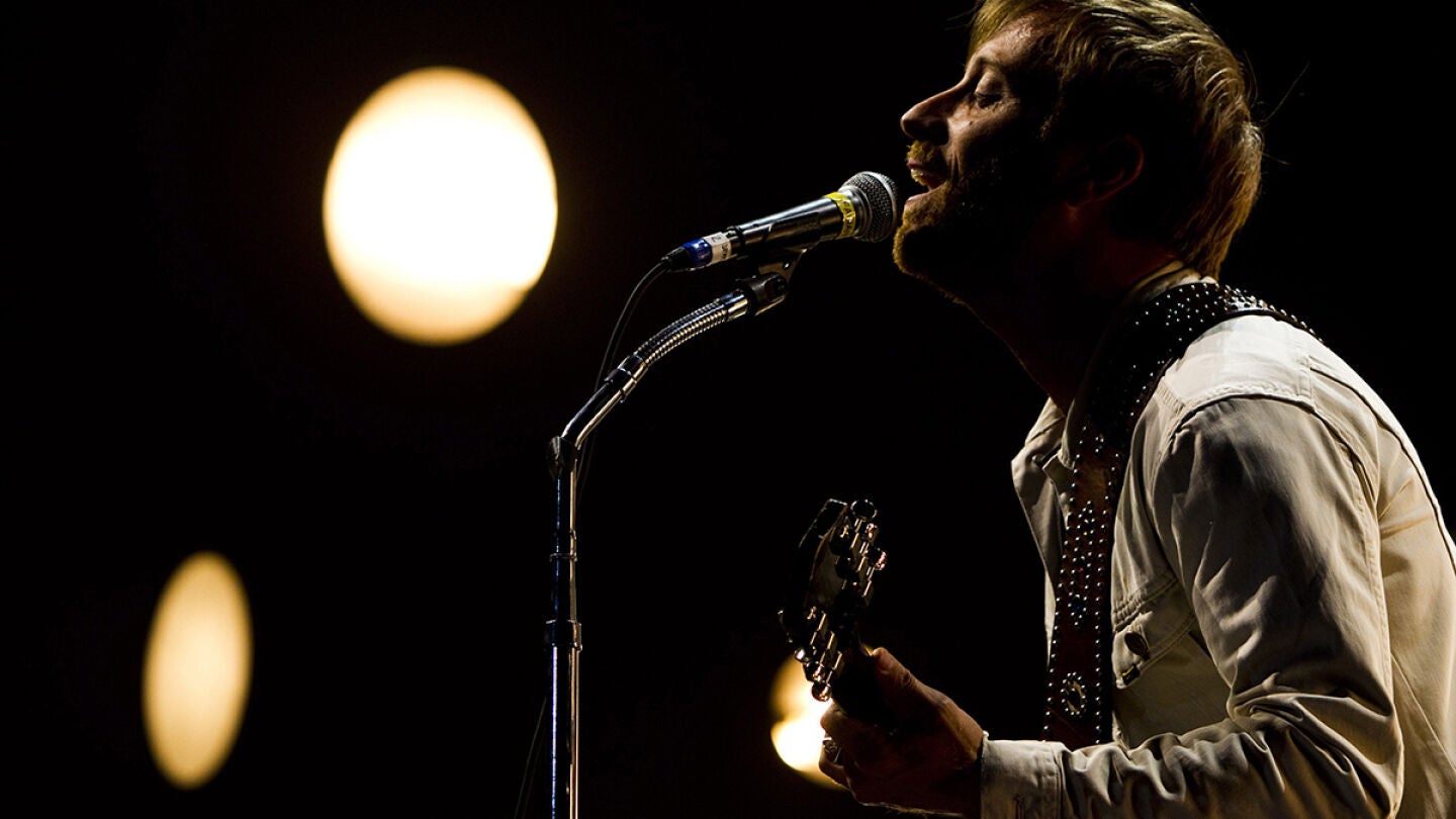 Dan Auerbach de la banda estadounidense "The Black Keys". 