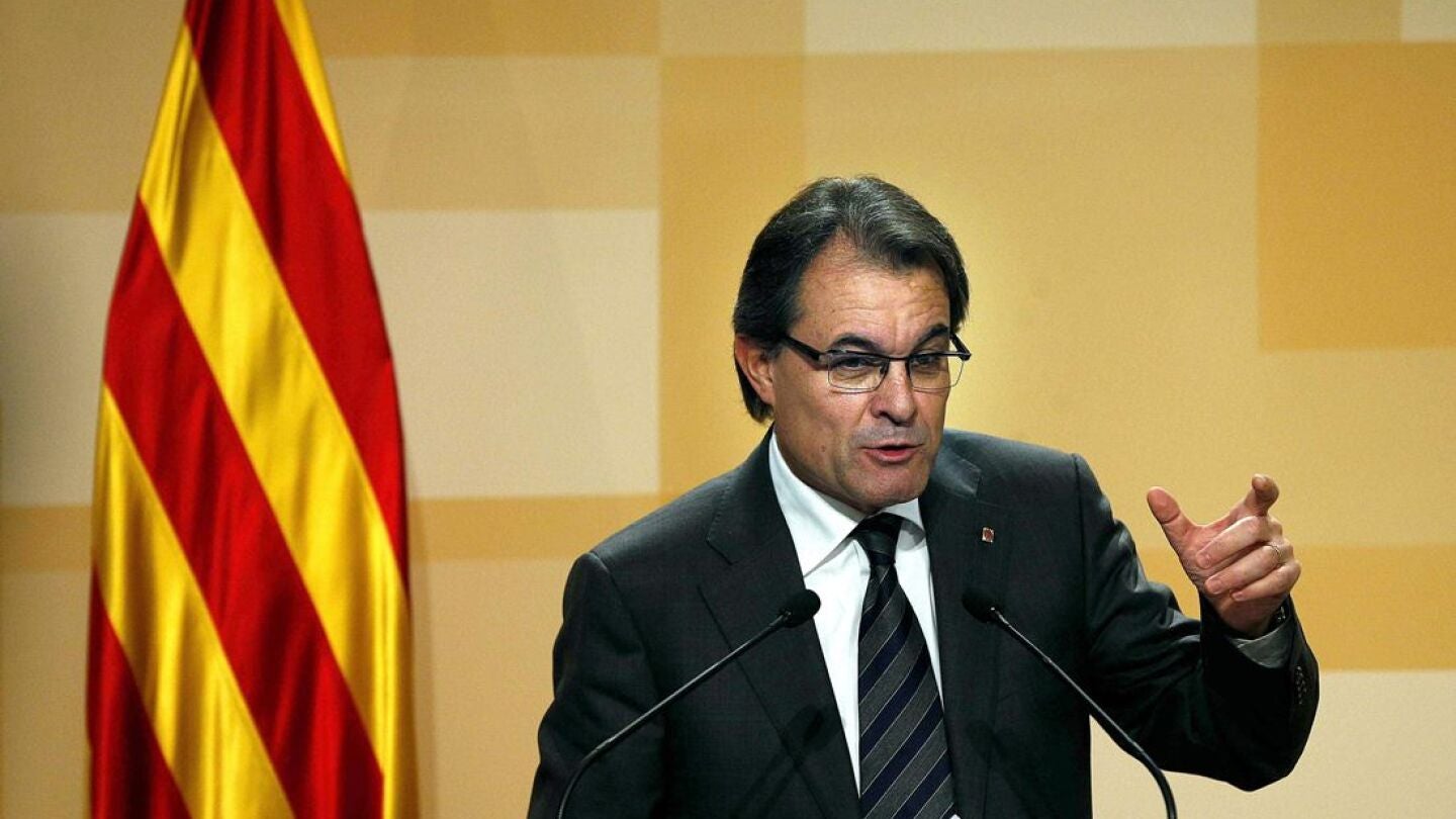 Artur Mas comparece ante los medios
