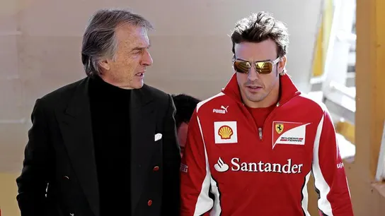 Montezemolo junto a Alonso en Cheste Montezemolo junto a Alonso en Cheste