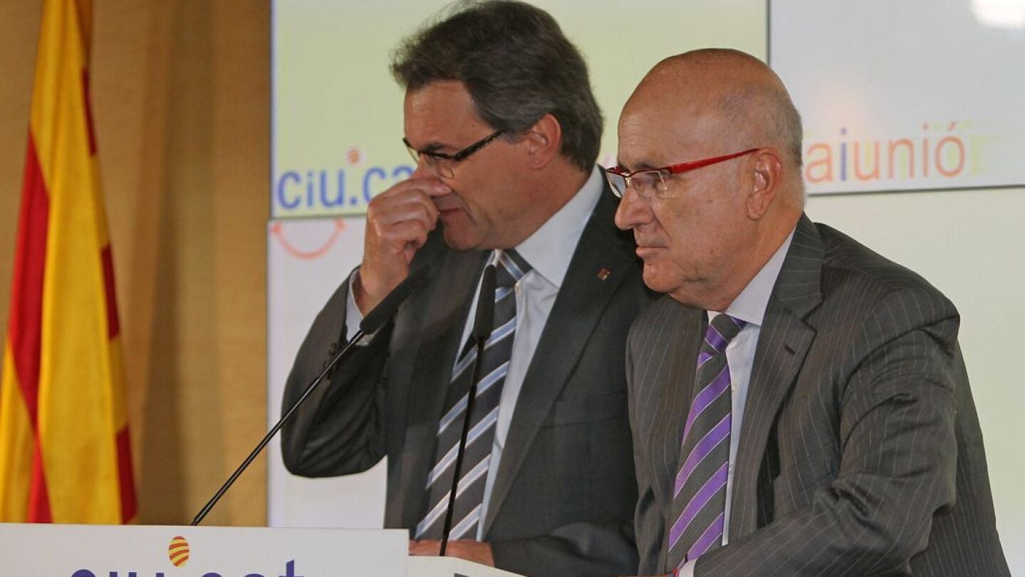 Duran i Lleida y Artur Mas en una imagen de archivo